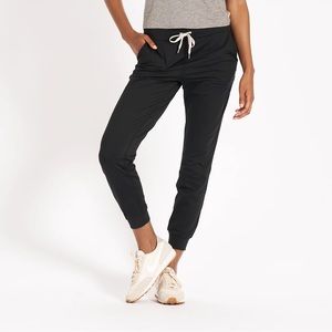 Vuori Perfomance Joggers Black Heather Women Small